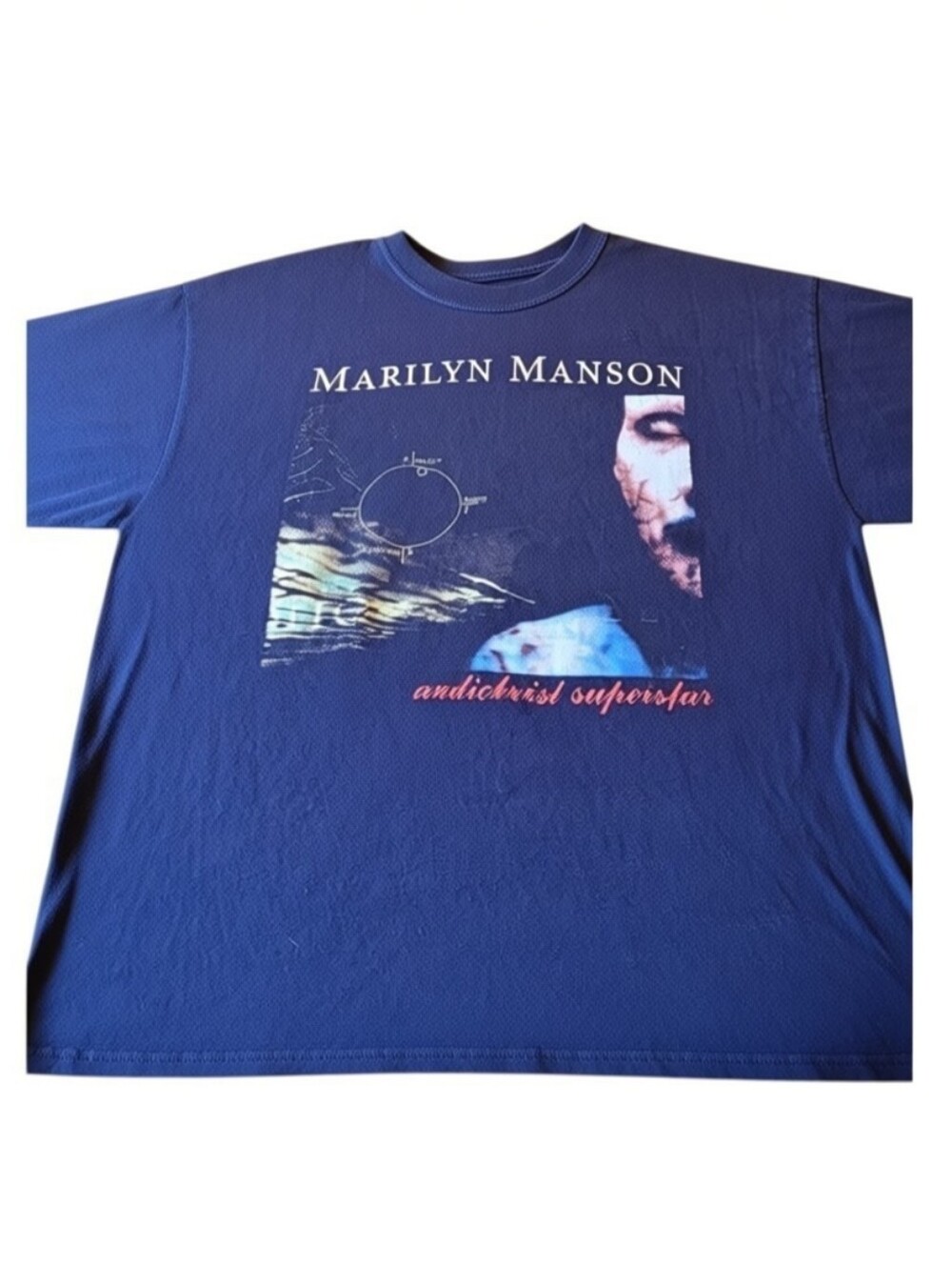 🥳5/$25!🥳 Marilyn Manson Graphic Band T